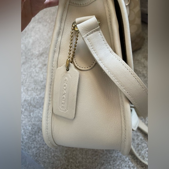 Like new Vintage Coach "Bone Tan" City Bag #9790 Bone 1994 USA - Picture 13 of 16